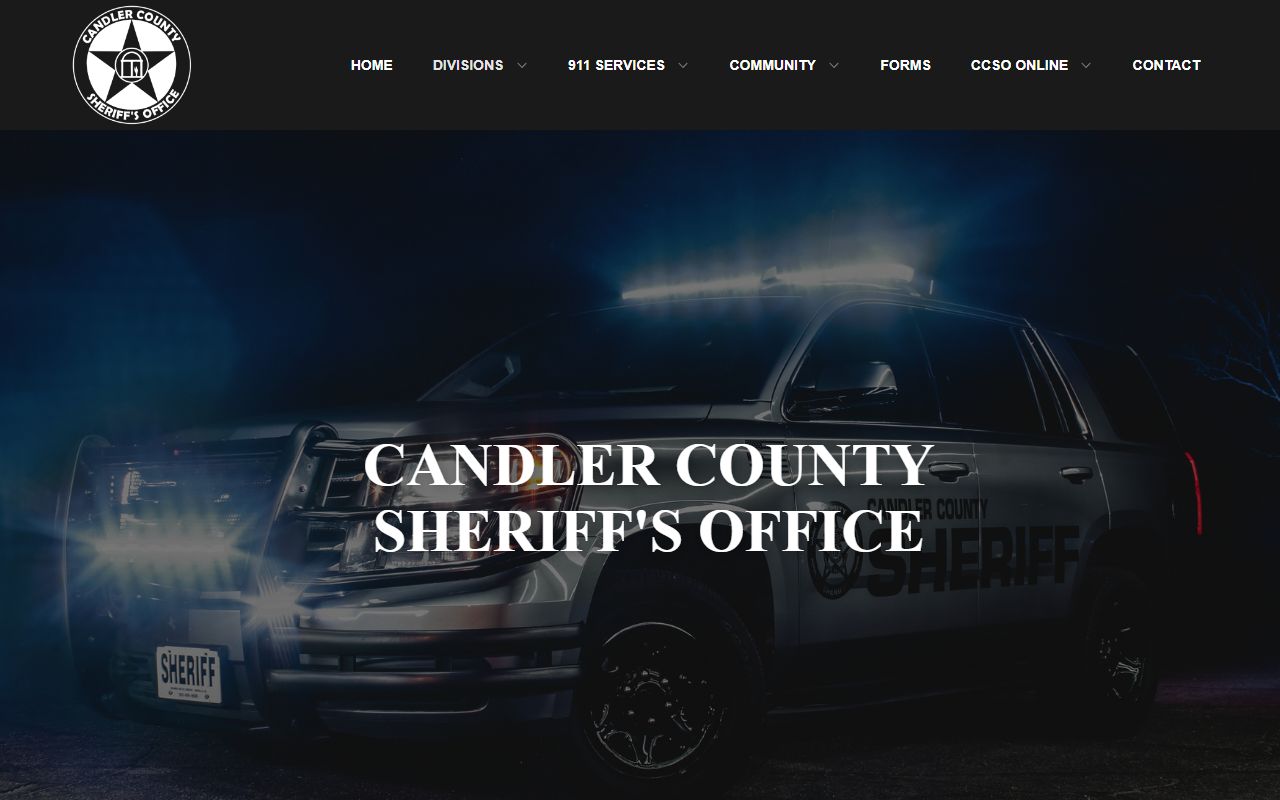 Candler County inmate records Sheriff John Miles page